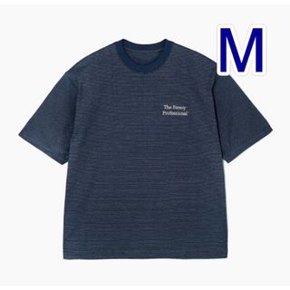 ワンエルディーケーセレクト(1LDK SELECT)の【美品】ennoy Boder T-Shirt (NAVY × WHITE)M(Tシャツ/カットソー(半袖/袖なし))