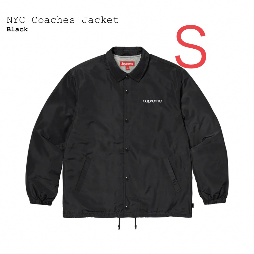 supremeSupreme Nyc Coaches Jacket Black