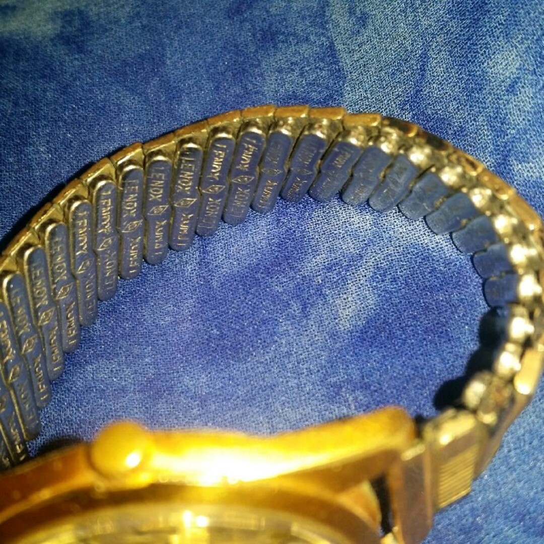 RADO(ラドー)のRADO ゴールデンホース　57石 ゴールド 赤カレンダー メンズの時計(腕時計(アナログ))の商品写真