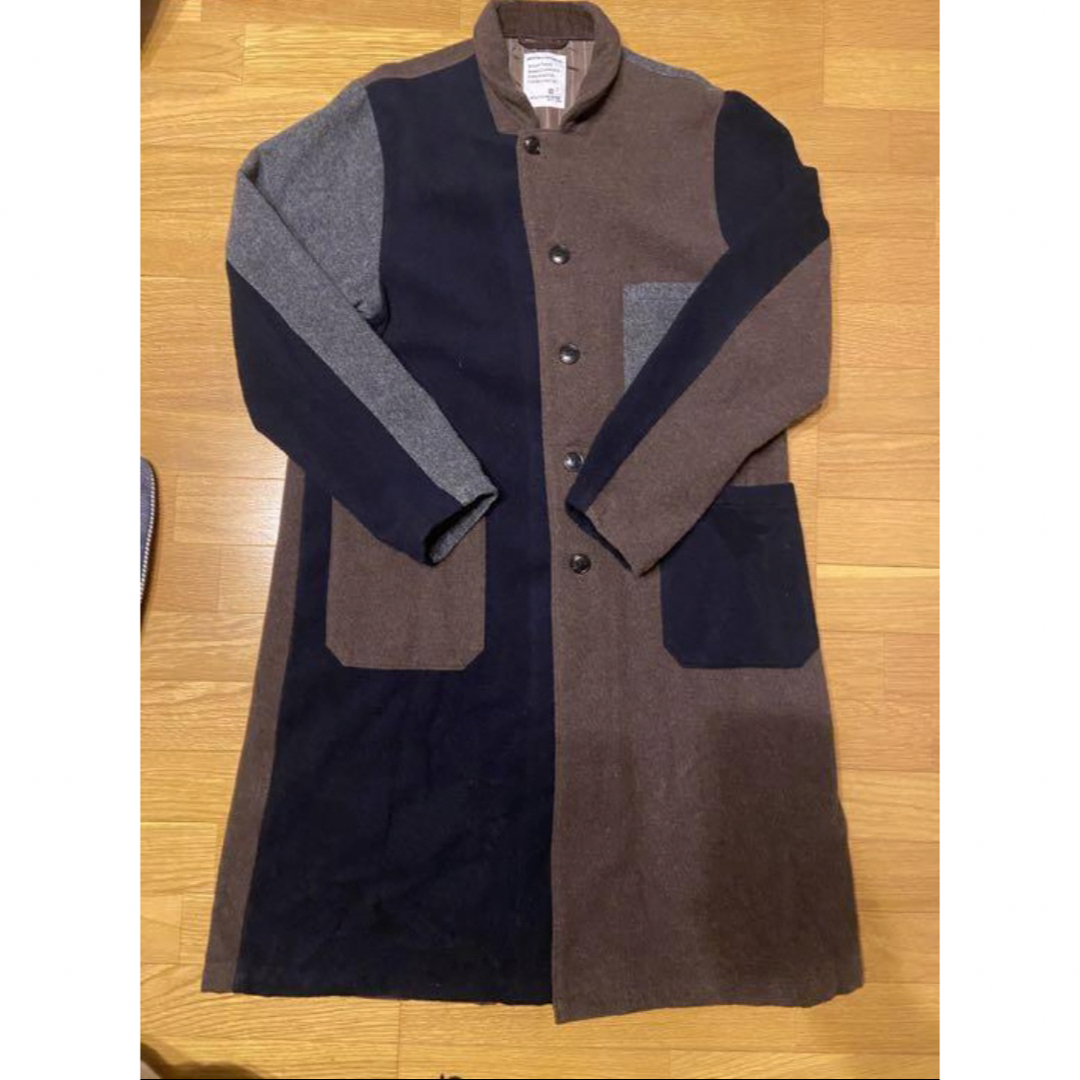 anachronorm(アナクロノーム)のH.UNIT h.unit Woolmossa atelier coat メンズのジャケット/アウター(ステンカラーコート)の商品写真