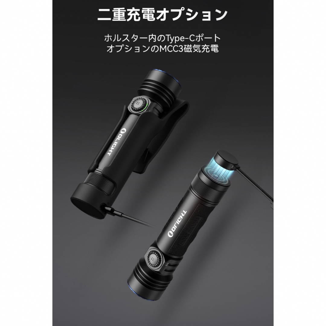 オーライト olight Seeker4 Pro CW ミッドナイトブルー - ライト・ランタン