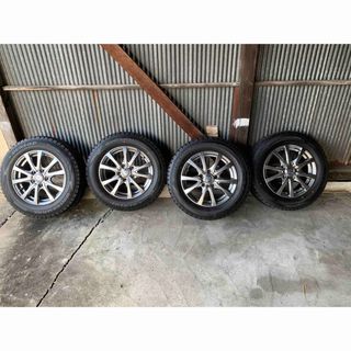 DUNLOP 195/65R15 20年製　スタッドレスタイヤホイールセット