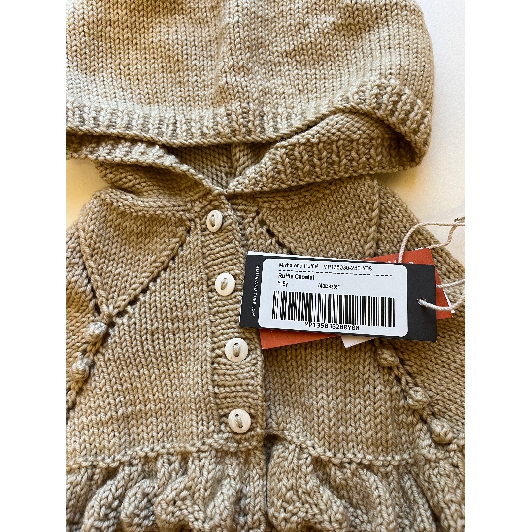 正規品　misha and puff ケープレット 新品 2-4y Misha & Puff Capelet Alabaster｜Yahoo!フリマ（旧