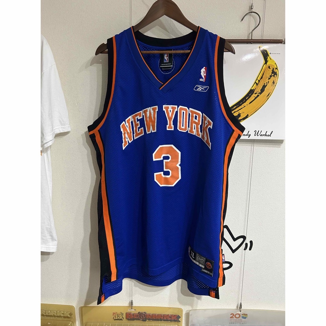 Reebok - Reebok NBA NY Knicks ステフォンマーブリー ユニフォームの ...