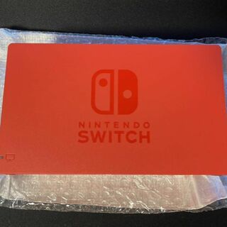 ニンテンドースイッチ(Nintendo Switch)の新品未使用 マリオレッド ブルー限定カラー ドッグ レッド 赤 switch(その他)