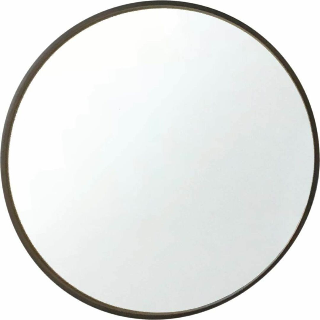 KATOMOKU Plywood wall mirror km-91B ブラウン説明書壁掛け用ネジ