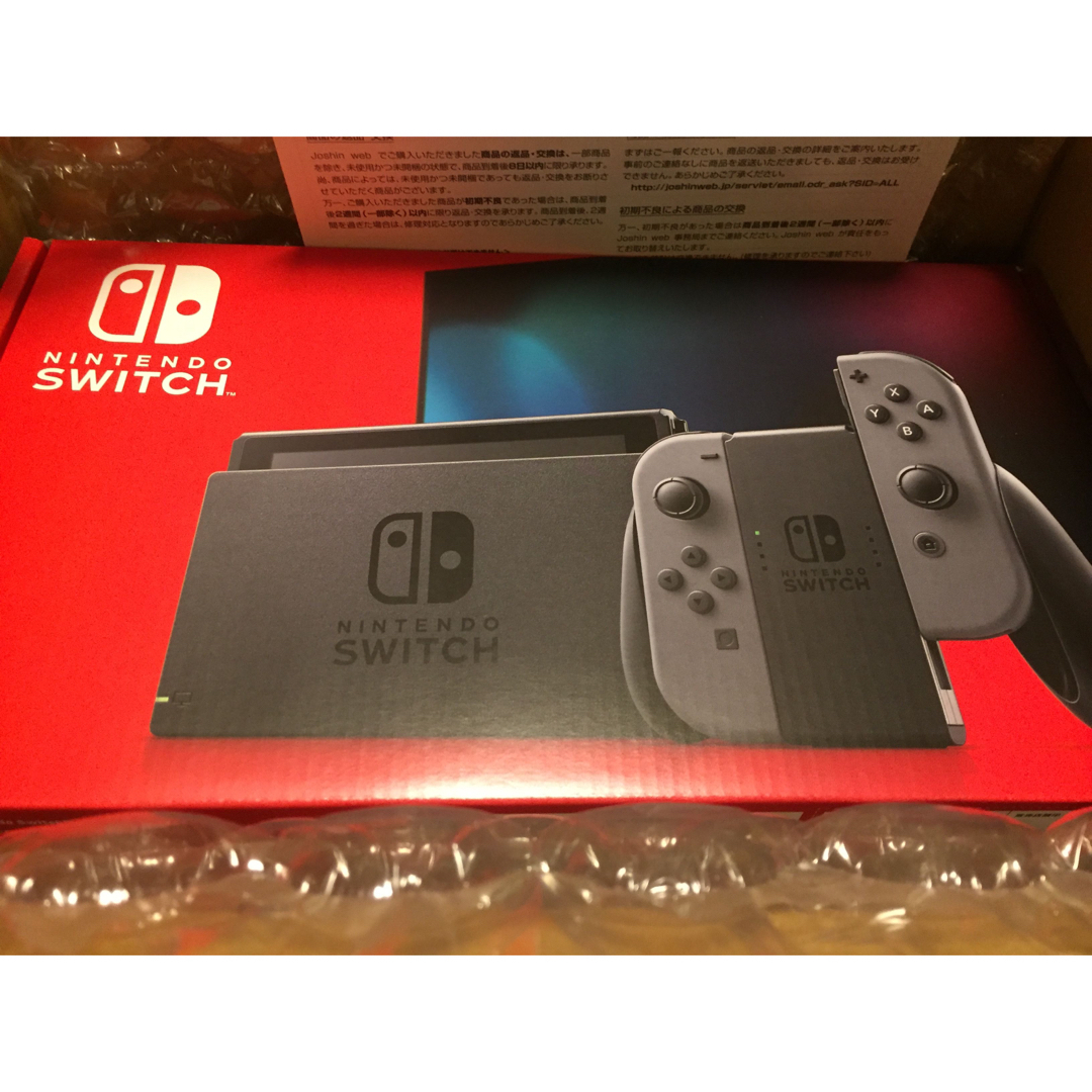 Nintendo Switch 本体/Joy-Conグレー/新品未使用 Nintendo Switch 本体/Joy-Conグレー/新品未使用