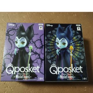 Qposket マレフィセント フィギュア ２種セット　未開封(キャラクターグッズ)