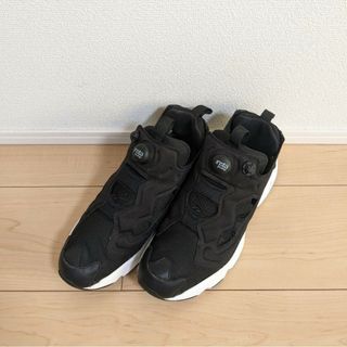 リーボック(Reebok)の26 美品 Reebok INSTAPUMP FURY T OG 黒 白(スニーカー)