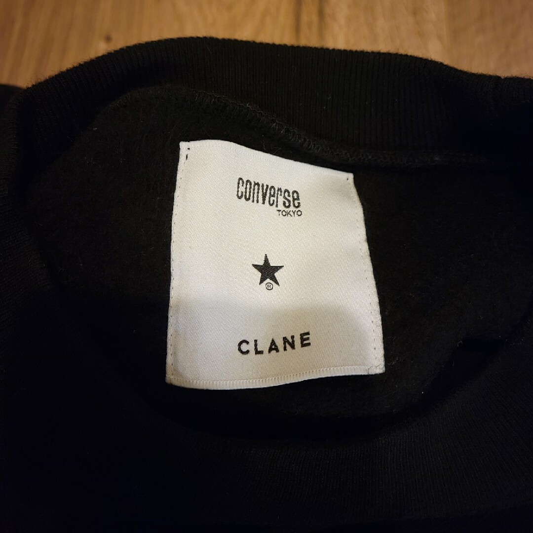 CLANE(クラネ)の値下げ⭐CONVERSE TOKYO × CLANE⭐LOGO SWEATクラネ レディースのトップス(トレーナー/スウェット)の商品写真