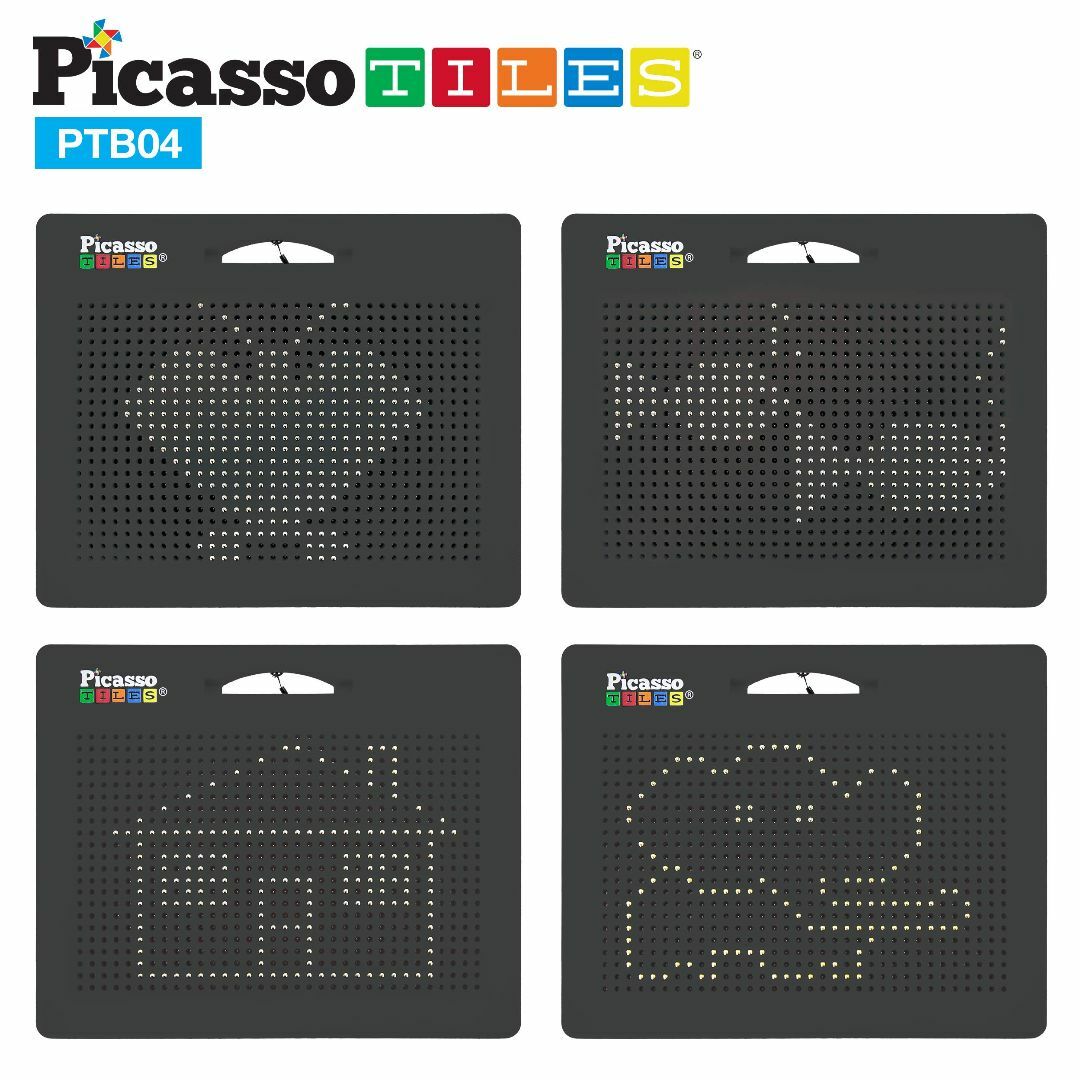 【新着商品】Picasso Tiles PTB04 両面マグネット式 2 in