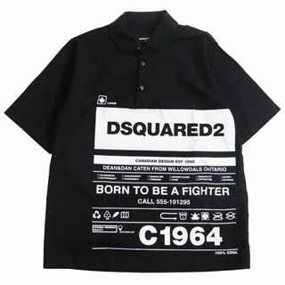 DSQUARED2 プリントボタンシャツ