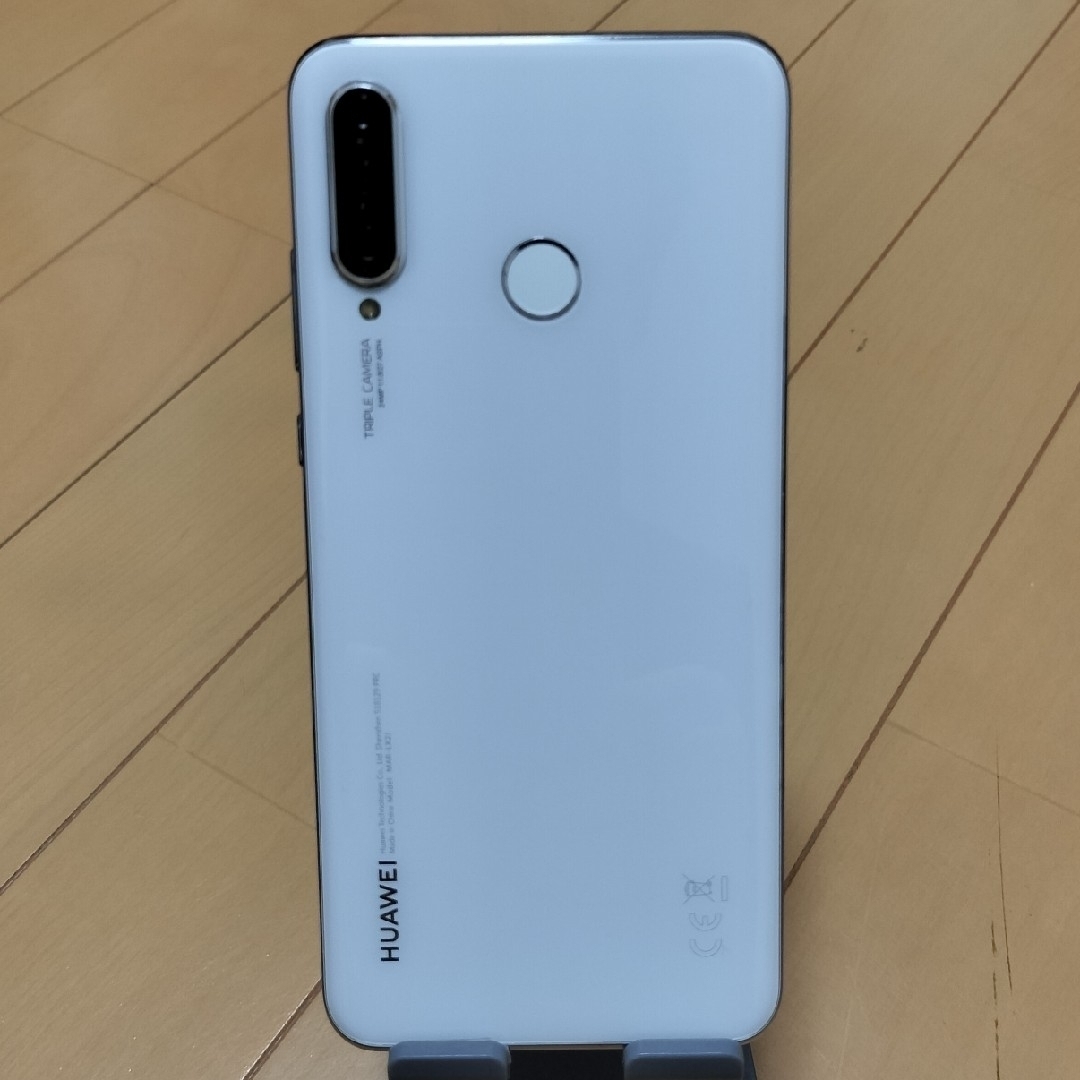 HUAWEI P30 lite  ホワイト SIMフリー(初期化済)スマートフォン本体