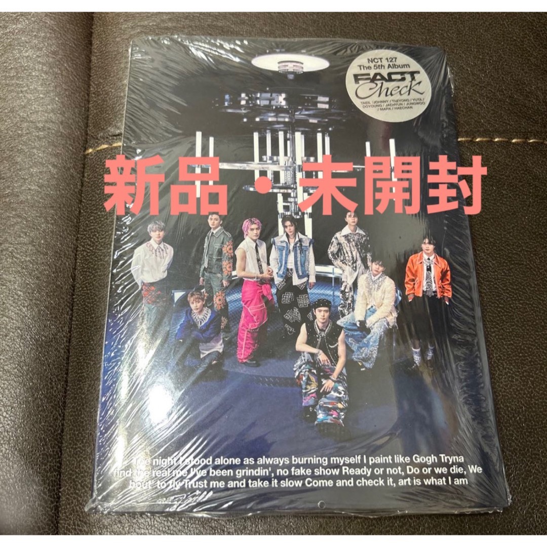 NCT127 Fact Check アルバム chandelier 新品 未開封 エンタメ/ホビーのCD(K-POP/アジア)の商品写真