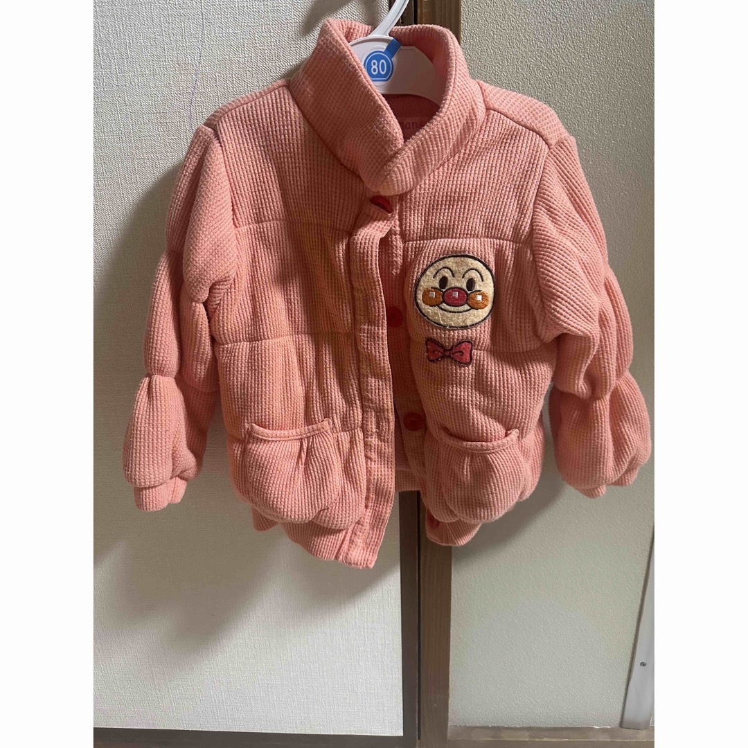 アンパンマン(アンパンマン)のアンパンマンモコモコパーカー キッズ/ベビー/マタニティのキッズ服女の子用(90cm~)(その他)の商品写真