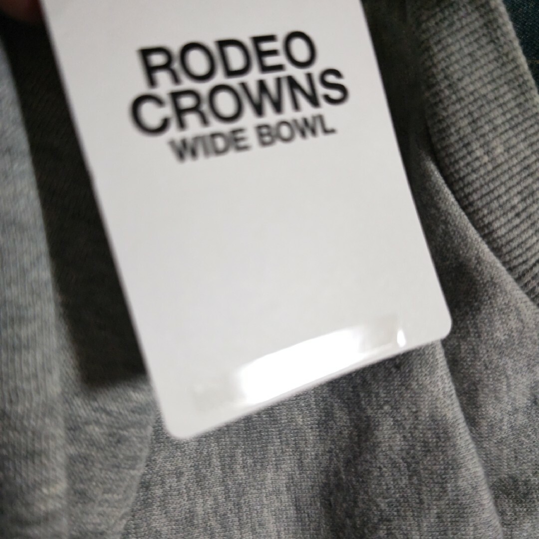 RODEO CROWNS WIDE BOWL(ロデオクラウンズワイドボウル)のスプリクトロゴ　スウェットトップス レディースのトップス(トレーナー/スウェット)の商品写真