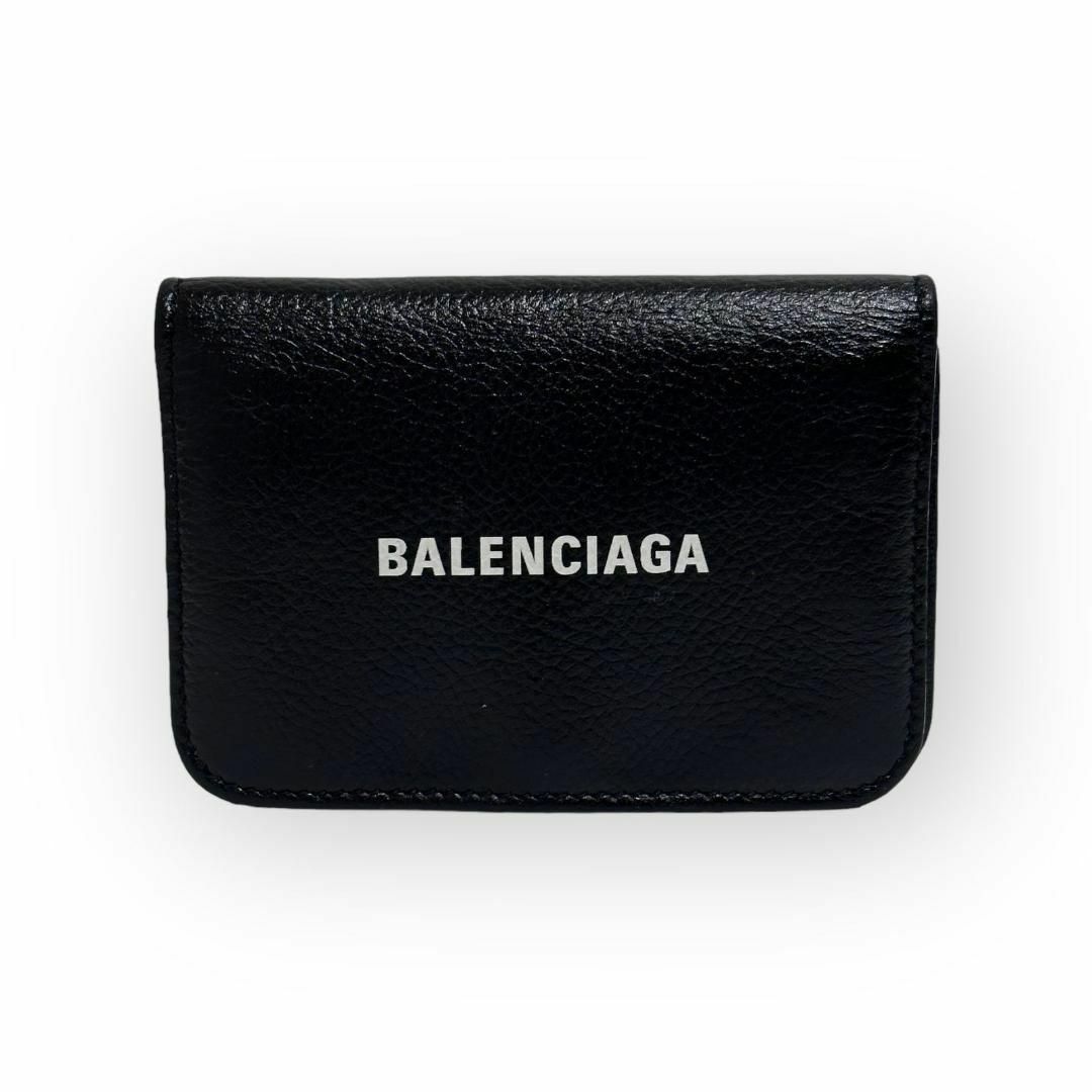 【BALENCIAGA】バレンシアガ　コインケース　カードケース　ブラック　黒
