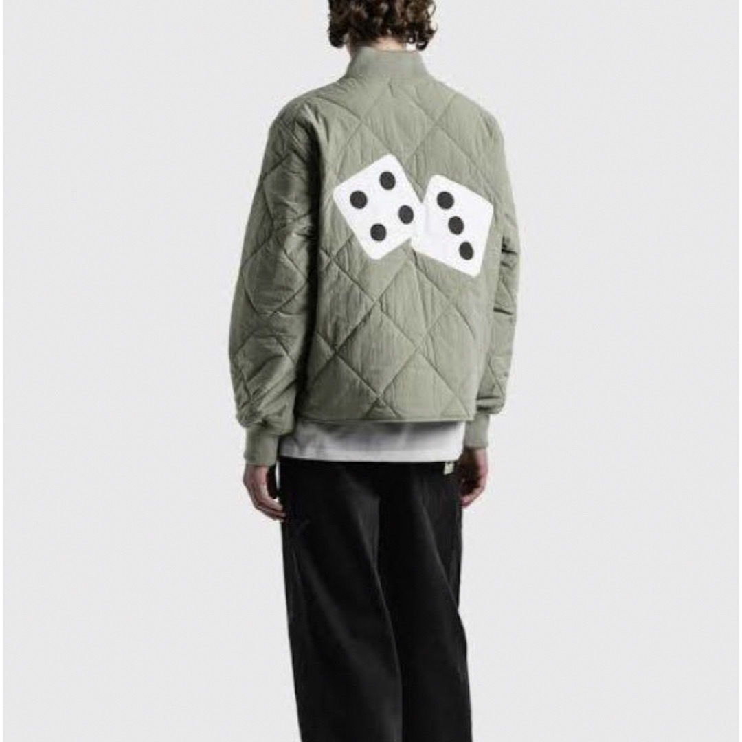 STUSSY DICE QUILTED LINER JACKET