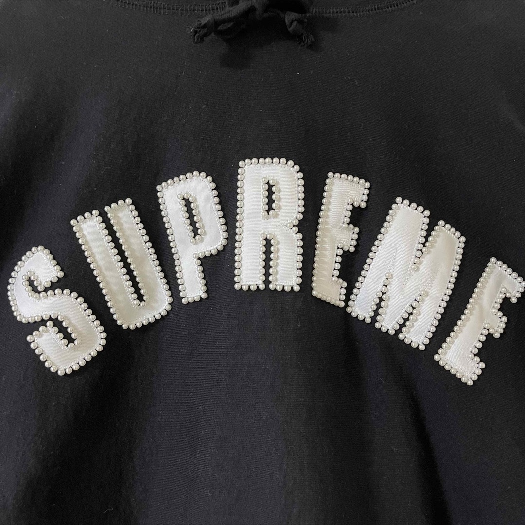 Supreme/Pearl Logo Hooded Sweatshirt 美品