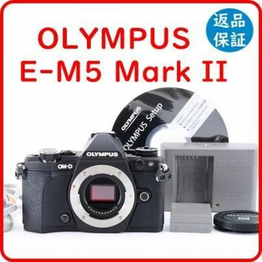 【美品】オリンパス OLYMPUS OM-D E-M5 MarkII ボディ