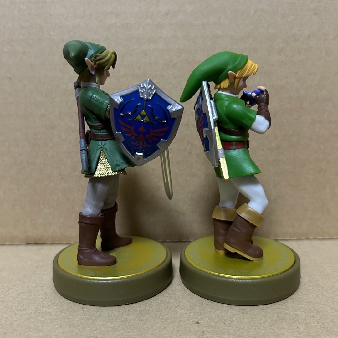 amiibo アミーボ リンク 2点セット ゼルダの伝説シリーズの通販 by