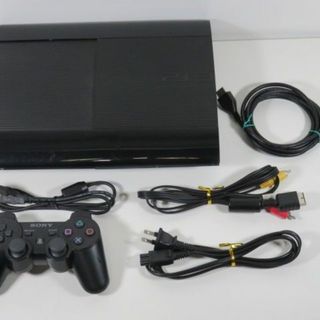 初期型PS3本体60GB コントローラ3本&ソフト4本セット　ps2稼働可モデル