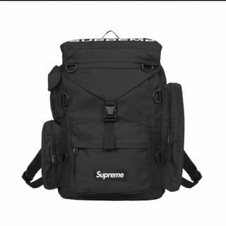 Supreme 20AW Canvas Back Pack シュプリーム 黒