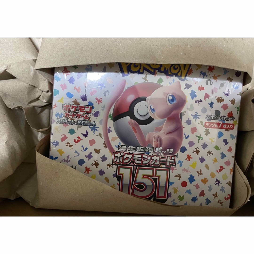 ポケモンカード　151 シュリンク付　1BOX