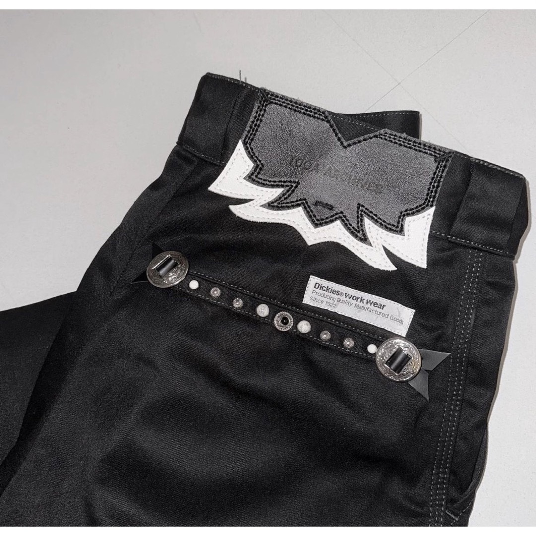 Toga dickies コラボ フレアパンツ ブラック 44-