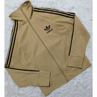 m409◆adidas◆スポーツジャージ◆ベージュ◆Mサイズ◆メンズ