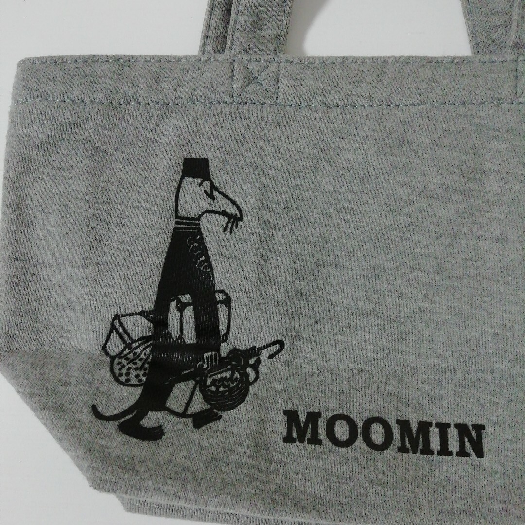 MOOMIN(ムーミン)の【コミック柄】ムーミン　トートバッグ　スウェット生地 エンタメ/ホビーのおもちゃ/ぬいぐるみ(キャラクターグッズ)の商品写真