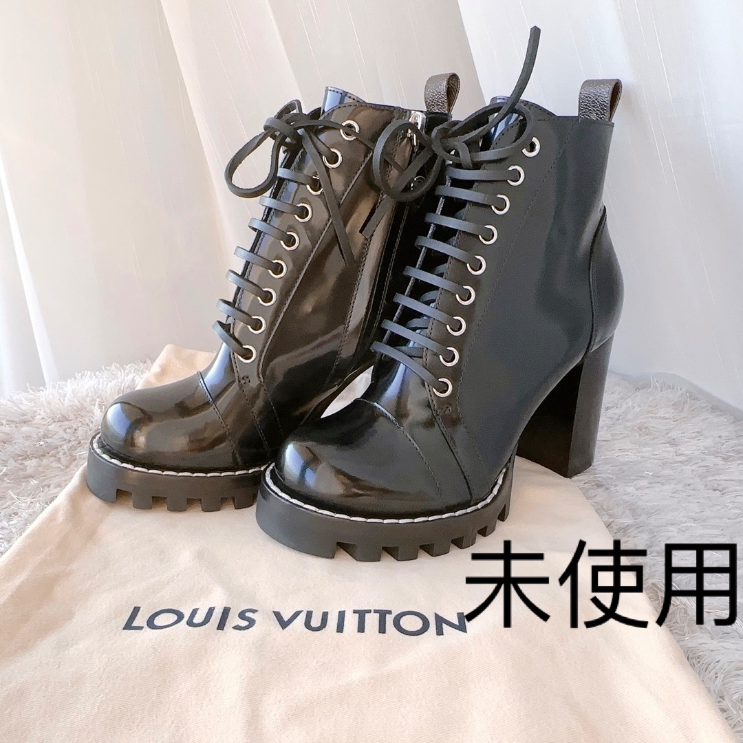 LOUIS VUITTON ルイヴィトン　アンクルブーツ　ハイヒール　ブーティブーツ