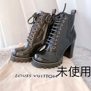 ルイヴィトン(LOUIS VUITTON)のLOUIS VUITTON ルイヴィトン　アンクルブーツ　ハイヒール　ブーティ(ブーツ)