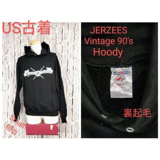 ジャージーズ(JERZEES)のUS古着 JERZEES フーディー 90's ヴィンテージ パーカー(パーカー)