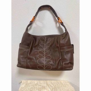 ★オーラカイリー★orla kiely★手提げ★トートバック★レザー✖️コットン