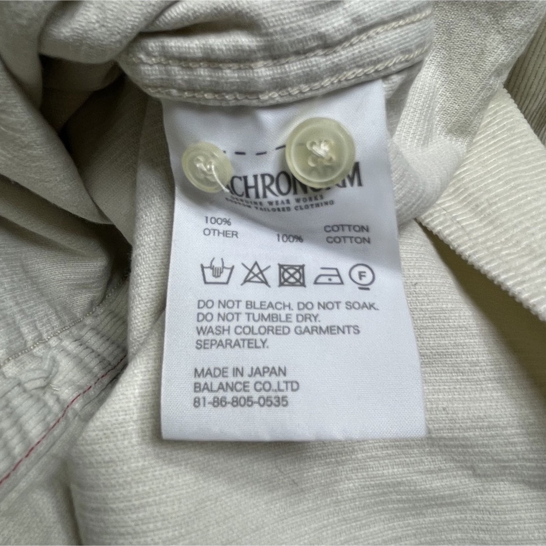 anachronorm - Anachronorm アナクロノーム コーデュロイシャツ size