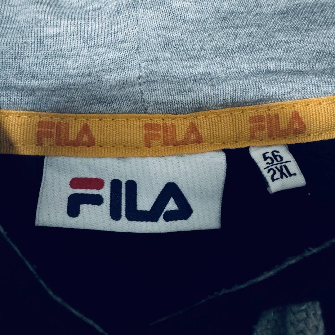 FILA(フィラ)の【USA古着】 FILAのスウェットパーカー 2XL メンズのトップス(パーカー)の商品写真