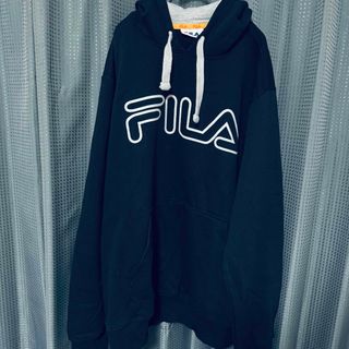 フィラ(FILA)の【USA古着】 FILAのスウェットパーカー 2XL(パーカー)