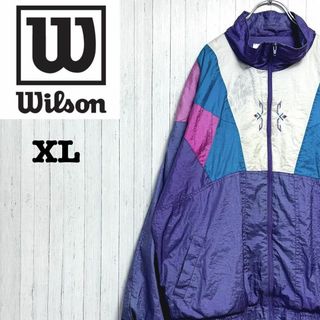 wilson - 90's Wilsonｳｨﾙｿﾝ ﾅｲﾛﾝﾌﾟﾙｵｰﾊﾞｰｼﾞｬｹｯﾄの通販 by Mino's shop ...