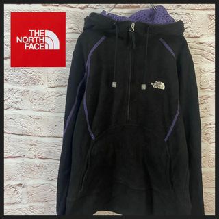 ザノースフェイス(THE NORTH FACE)のTHENORTH FACE パーカー　ハーフジップ レディース　[ M ](パーカー)