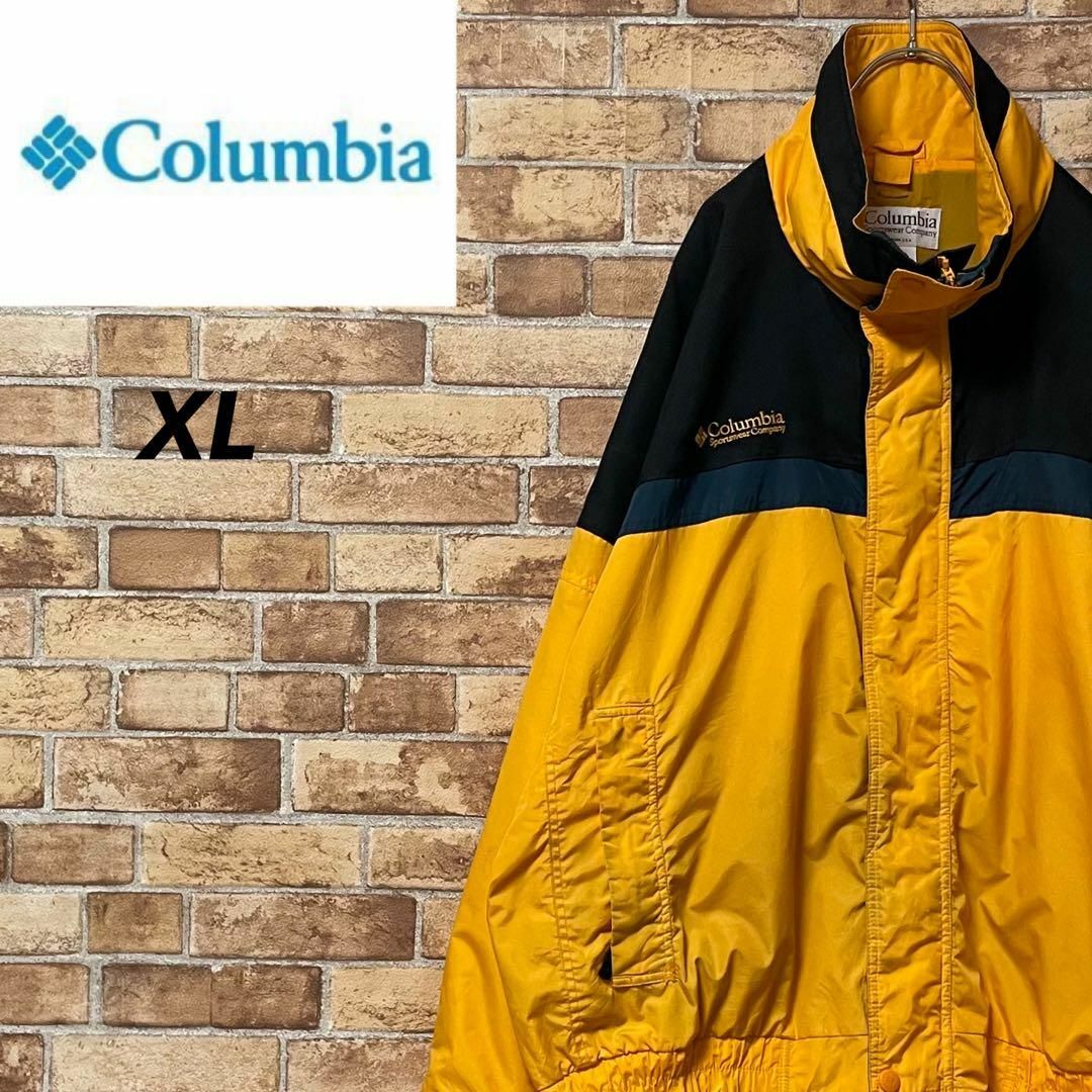 Columbia - コロンビア マウンテンジャケット 刺繍ロゴ ビッグ ...