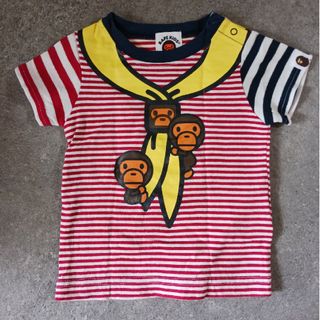 ベイプキッズ(BAPE KIDS)のアベイシングエイプ エイプ  BAPEKIDS Tシャツ(Ｔシャツ)