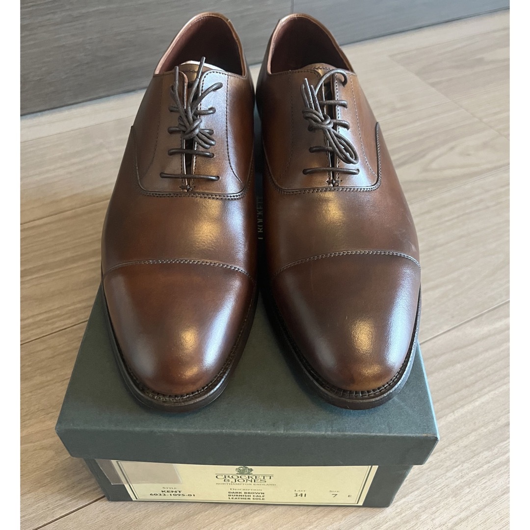 クロケット＆ジョーンズ Crockett&Jones KENT ダークブラウン7