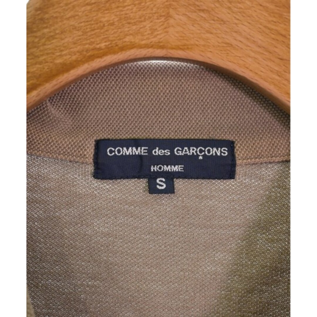 COMME des GARCONS HOMME(コムデギャルソンオム)のCOMME des GARCONS HOMME ポロシャツ S 茶系 【古着】【中古】 メンズのトップス(ポロシャツ)の商品写真