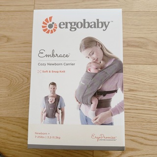 エルゴベビー(Ergobaby)の❤️美品❤️エルゴベビー 抱っこ紐 エンブレース グレー スリング 新生児 (抱っこひも/おんぶひも)