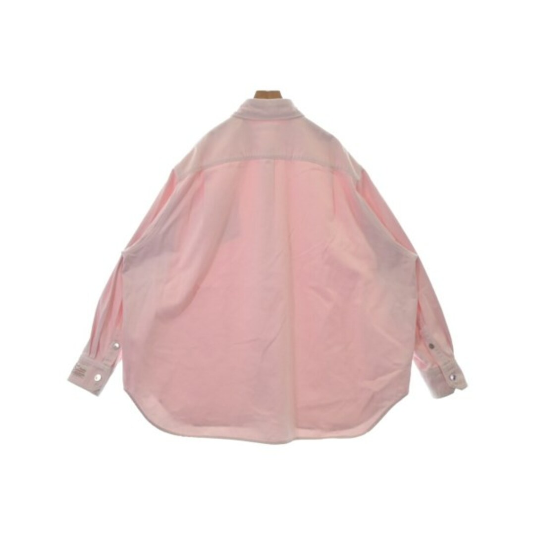 RAF SIMONS(ラフシモンズ)のRAF SIMONS ラフシモンズ カジュアルシャツ S ピンク 【古着】【中古】 メンズのトップス(シャツ)の商品写真