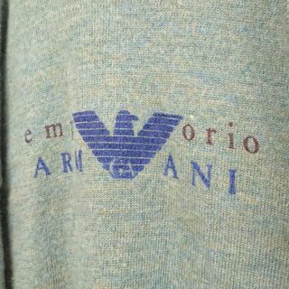 エンポリオアルマーニ(Emporio Armani)のエンポリオ アルマーニ イーグル デカロゴ　ニット　Ｌ(ニット/セーター)