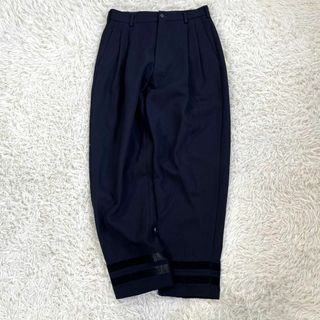 専用 COMME des GARCONS テーパード スラックス タックパンツ