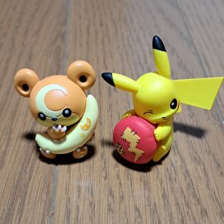 ポケモン(ポケモン)のポケモン　フィギュア【ピカチュウ】【ヒメグマ】(キャラクターグッズ)