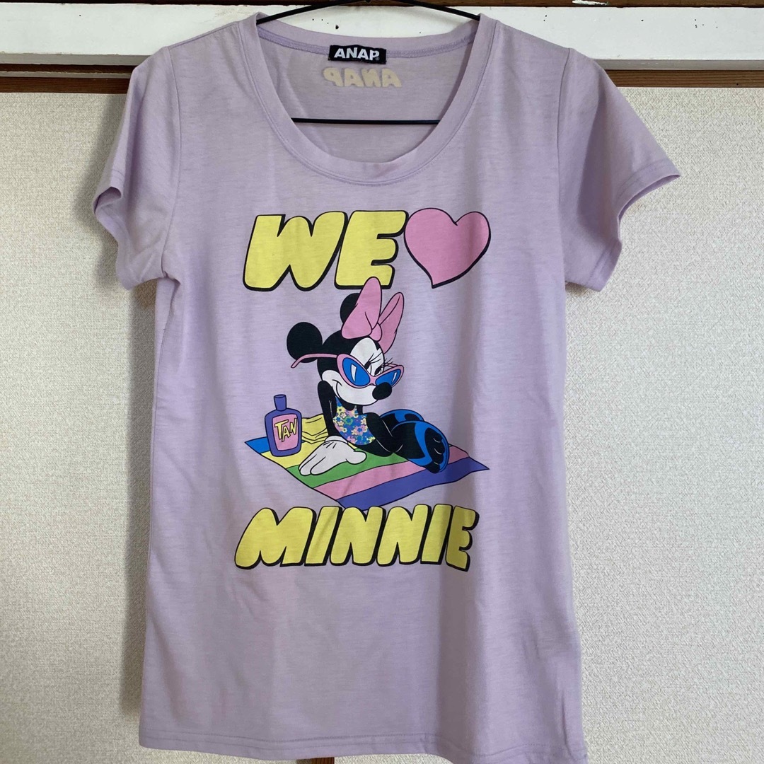 ANAP(アナップ)のミニーTシャツ レディースのトップス(Tシャツ(半袖/袖なし))の商品写真